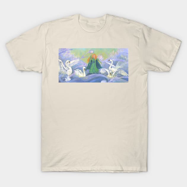 The Children of Lir T-Shirt by rickmac88